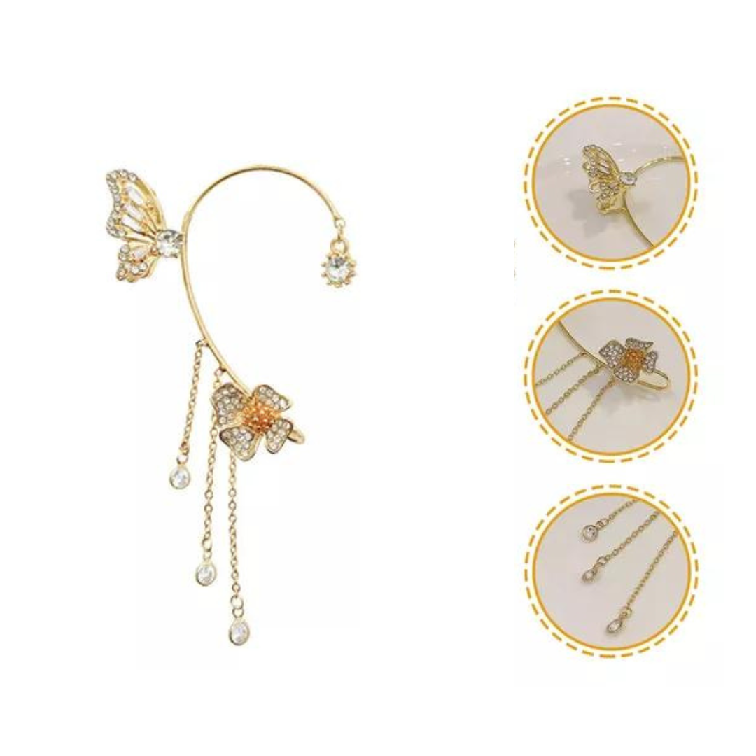 Miniatura 2 de Margot Arete de mariposa